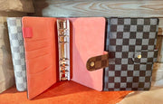 Checkered A6 Binder