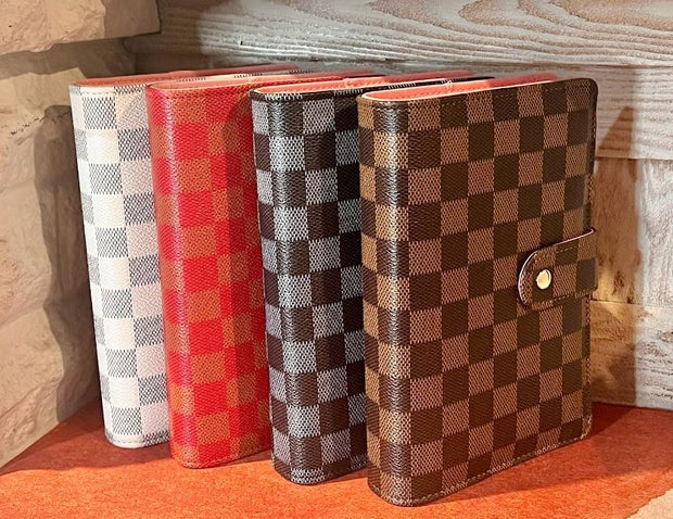 Checkered A6 Binder